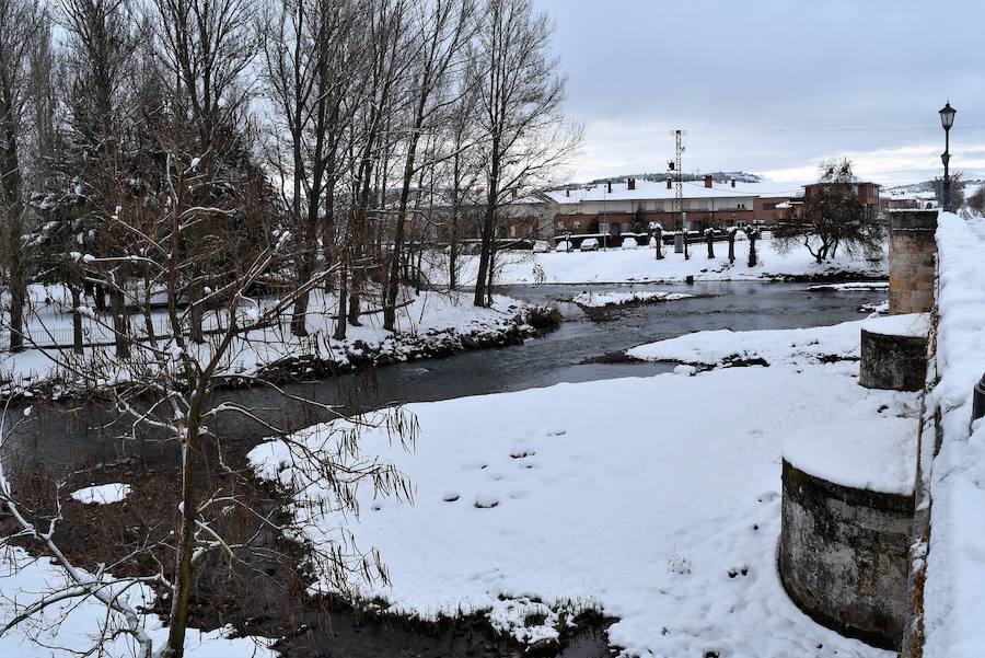 Nieve en Aguilar de Campoo