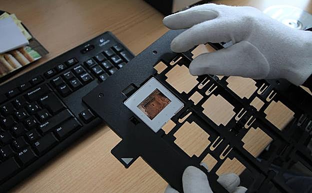 Trabajos de digitalización. 