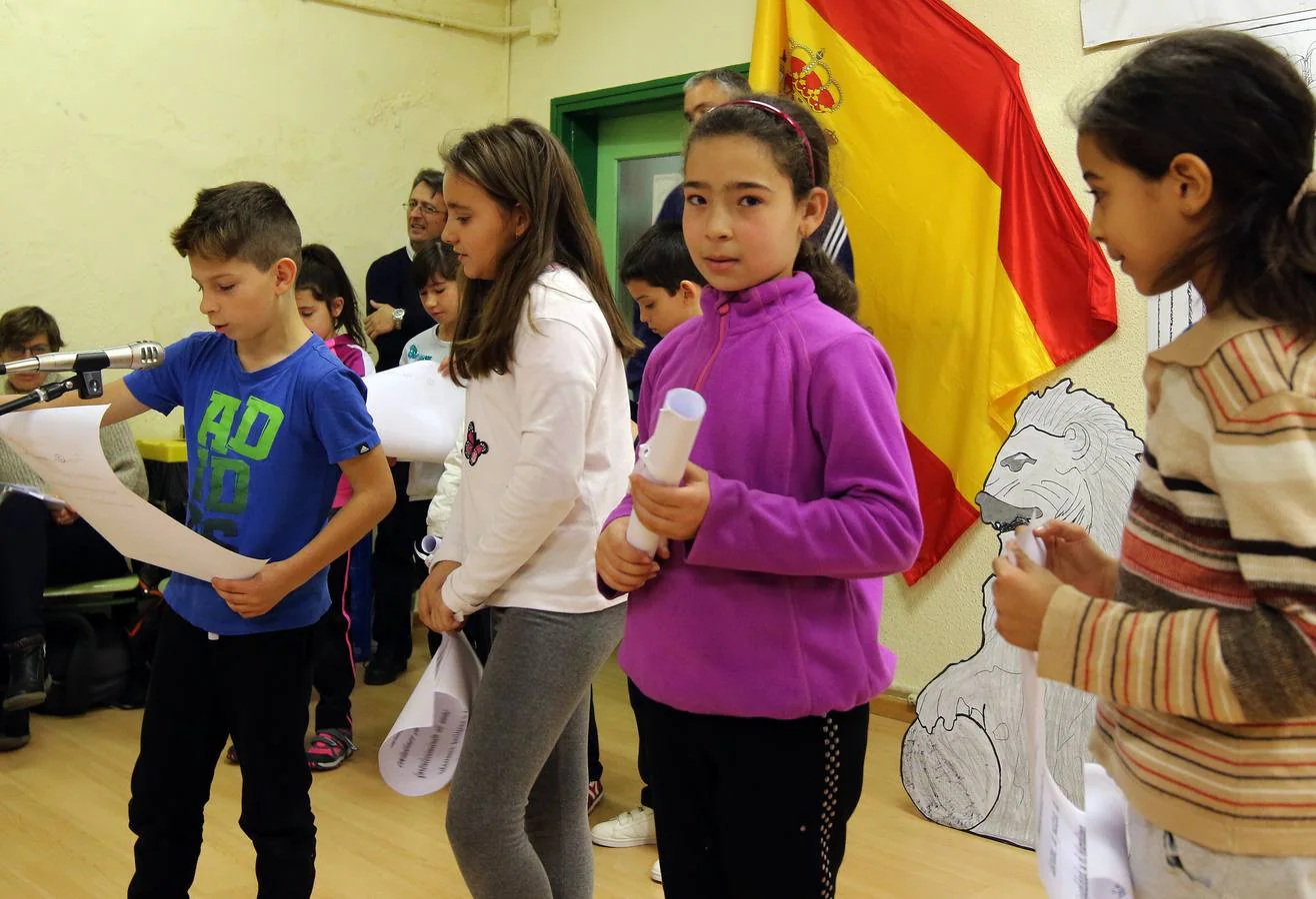 Los estudiantes de sexto han rendido homenaje al texto con una coreografía a ritmo de rap