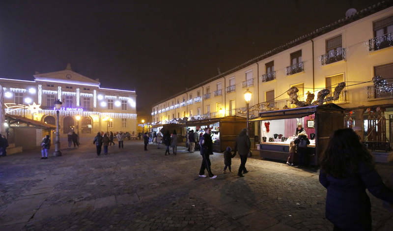 Animación infantil y navideña en las plazas de Palencia