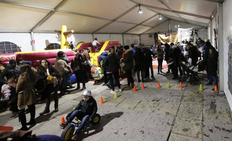 Animación infantil y navideña en las plazas de Palencia