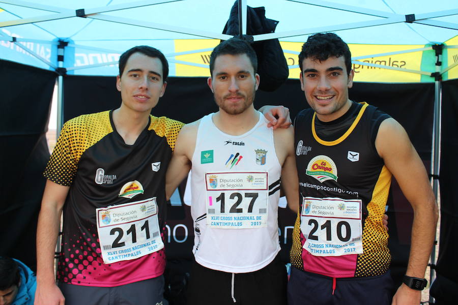 Participantes en el cross de Cantimpalos