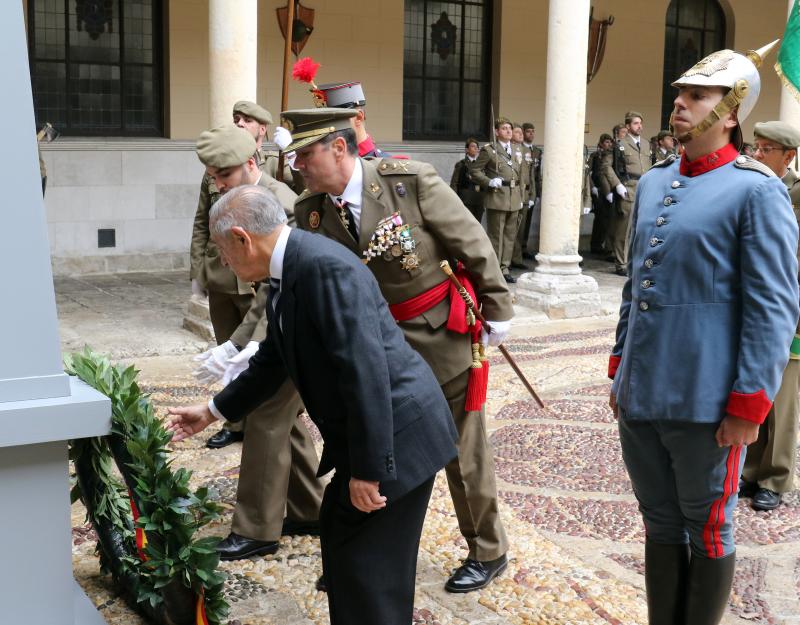 Acto de honor a la Inmaculada Concepción en el Palacio Real de Valladolid