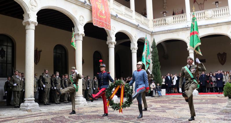Acto de honor a la Inmaculada Concepción en el Palacio Real de Valladolid