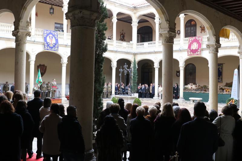 Acto de honor a la Inmaculada Concepción en el Palacio Real de Valladolid
