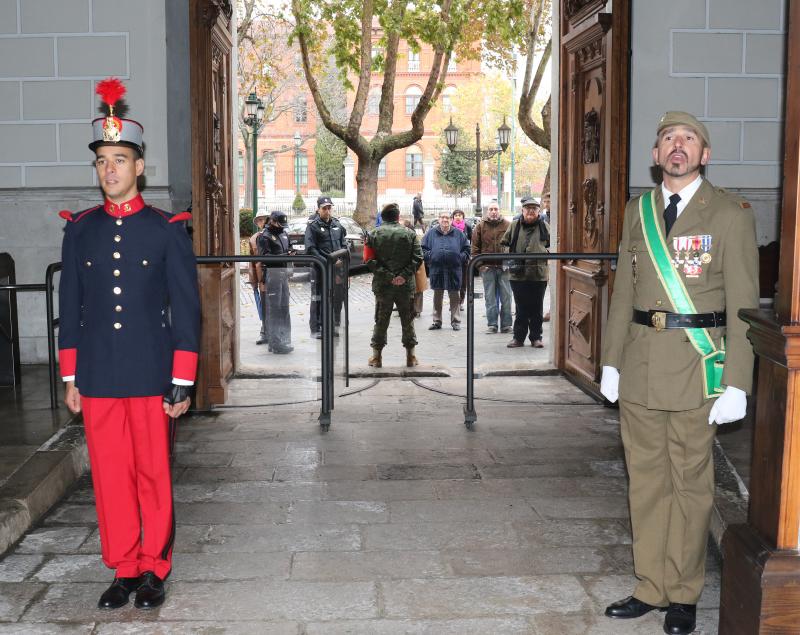 Acto de honor a la Inmaculada Concepción en el Palacio Real de Valladolid