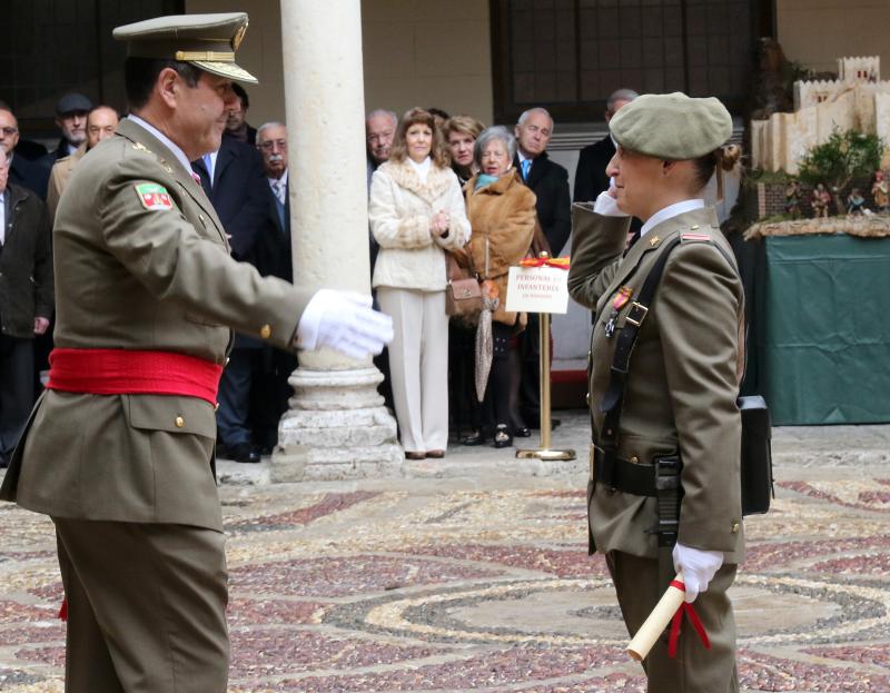 Acto de honor a la Inmaculada Concepción en el Palacio Real de Valladolid