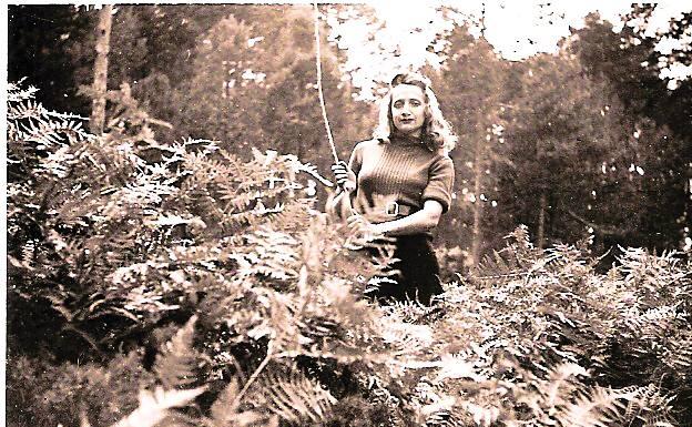 Imagen de Mary, perteneciente a una familia falangista muy allegada a José Antonio Primo de Rivera. 