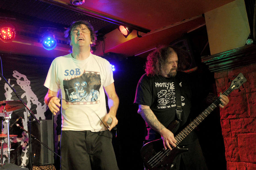 Napalm Death actúa en la Sala Porta Caeli de Valladolid