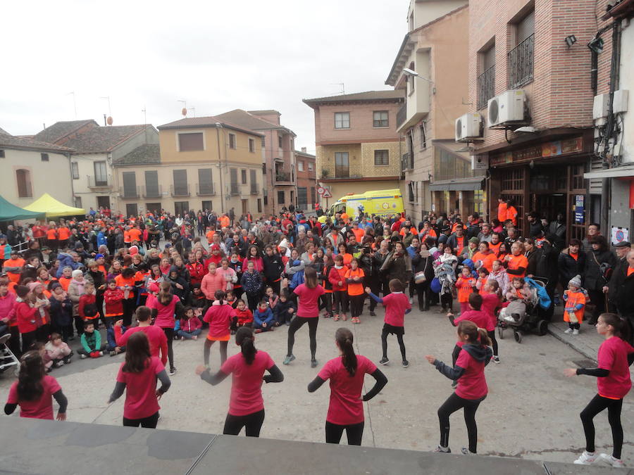 Marcha solidaria en Mozoncillo