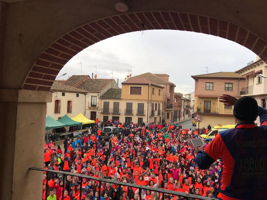 Marcha solidaria en Mozoncillo