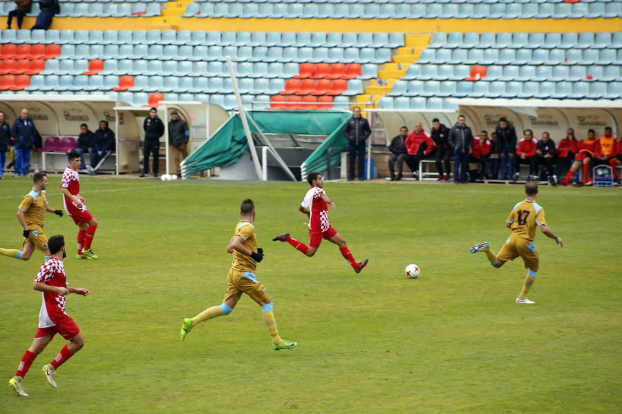 Partido de la selección de Castilla y León de fútbol ante Melilla