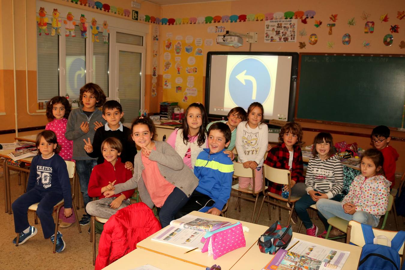 El centro cuenta con 96 alumnos integrados en Educación Infantil hasta sexto de Primaria