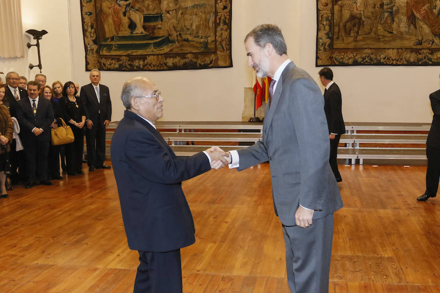 El Rey preside en la USal la presentación del Diccionario Panhispánico Jurídico