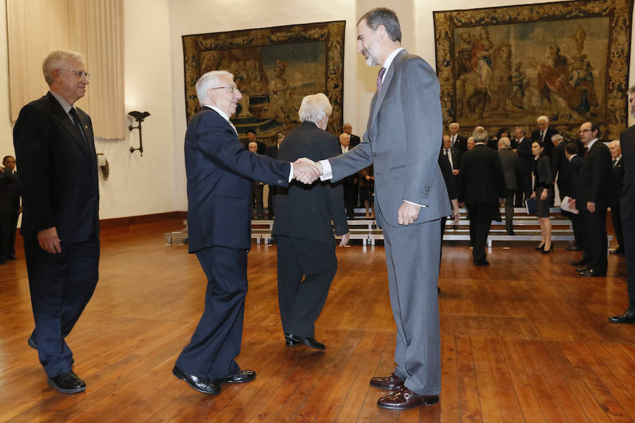 El Rey preside en la USal la presentación del Diccionario Panhispánico Jurídico