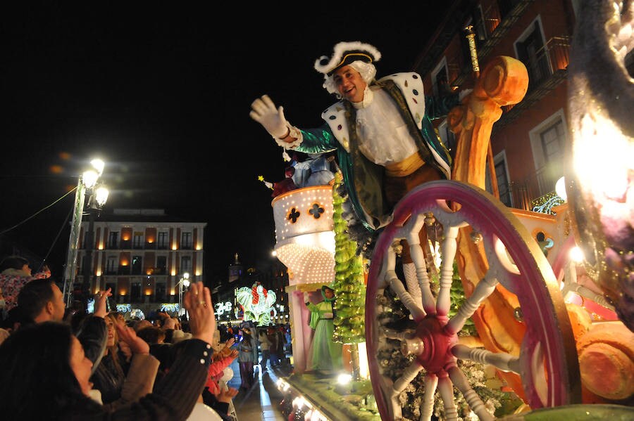 Cabalgaza de Papá Noel en Valladolid