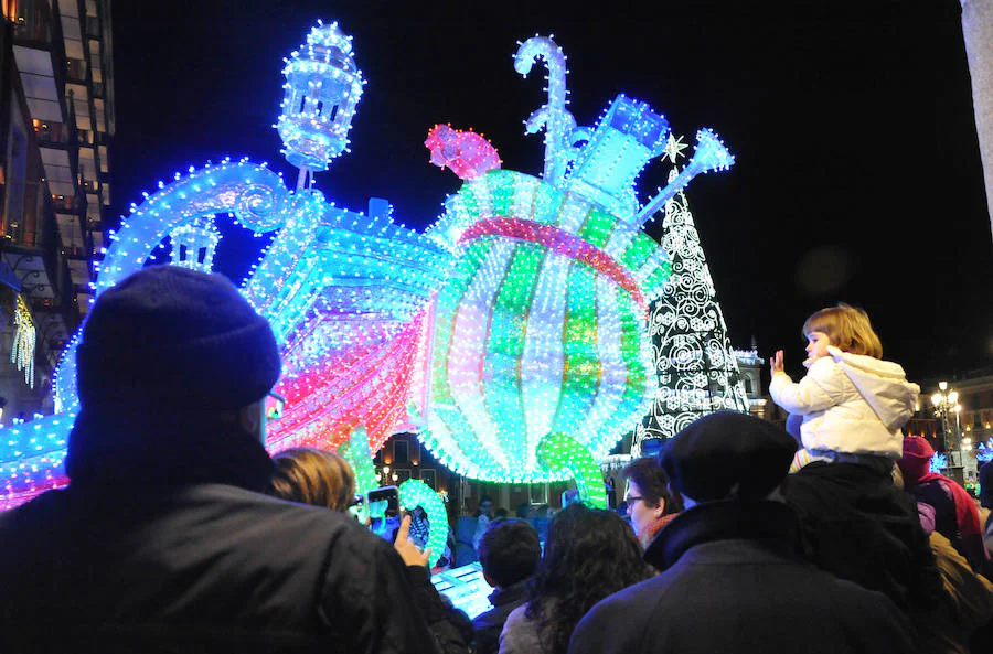 Cabalgaza de Papá Noel en Valladolid