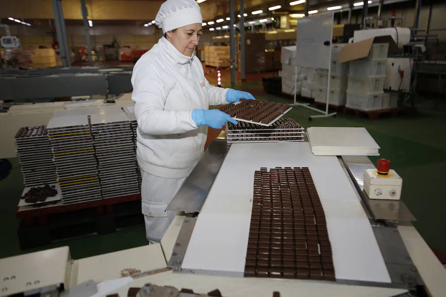 Así es la fábrica Chocolates Trapa por dentro