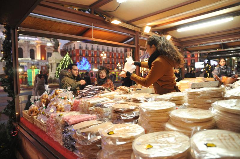 Ambiente navideño en Valladolid