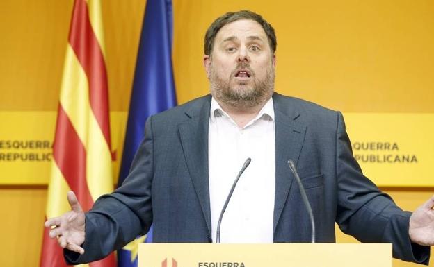 Junqueras reprocha a Puigdemont su fuga: «Yo no me escondo nunca»