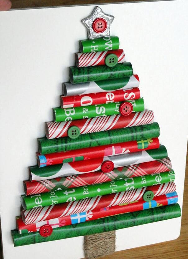 30 originales ideas para crear tu propio árbol de Navidad