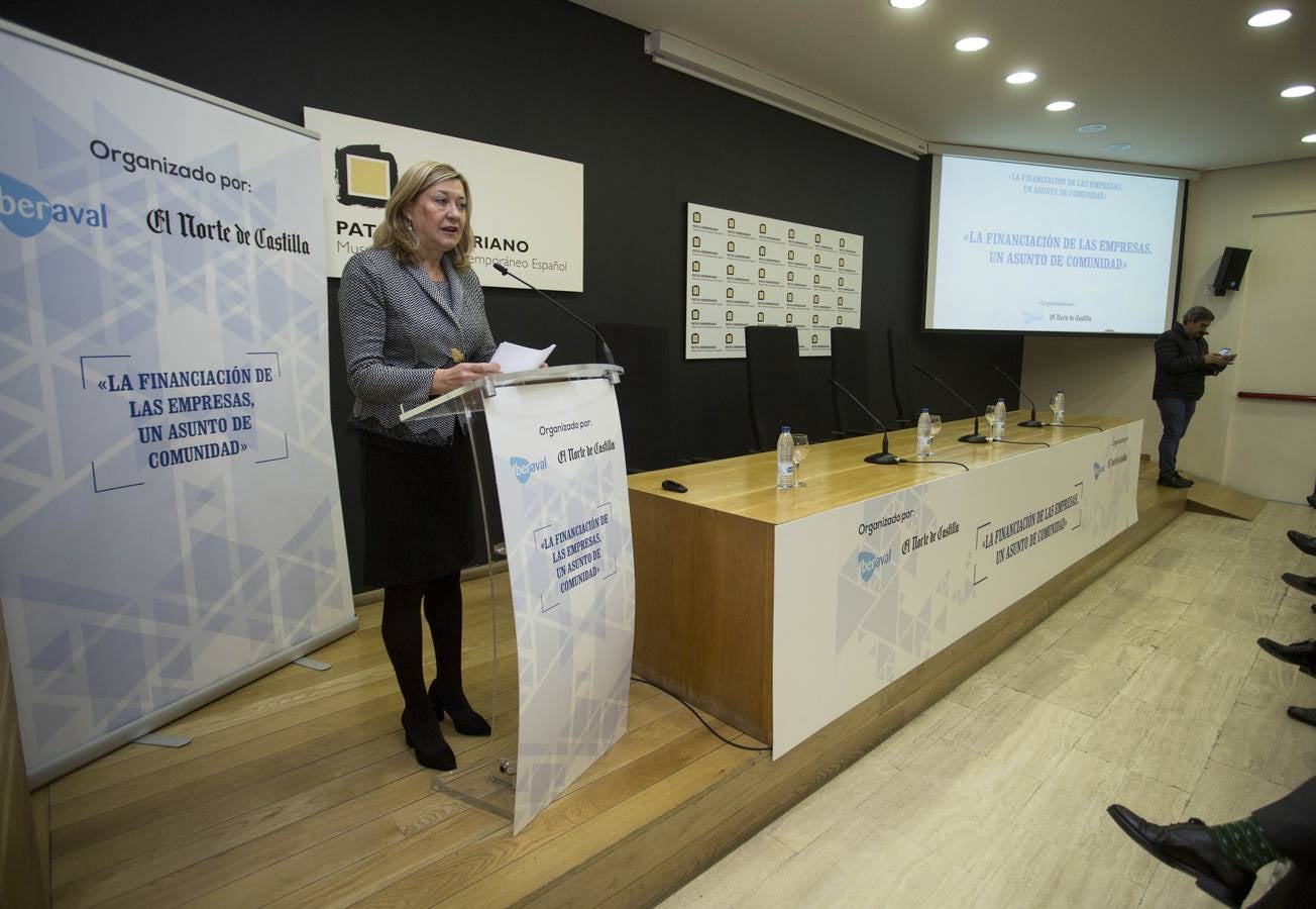 La consejera de Economía y Hacienda de la Junta, Pilar del Olmo, ha anunciado la constitución de dos nuevos fondos de garantía para mejorar los créditos y apuntalar la financiación empresarial en Castilla y León