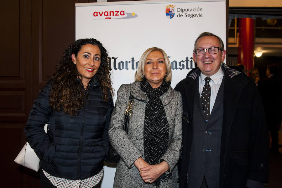 María García, Paloma San Jerónimo y Javier López-Escobar.