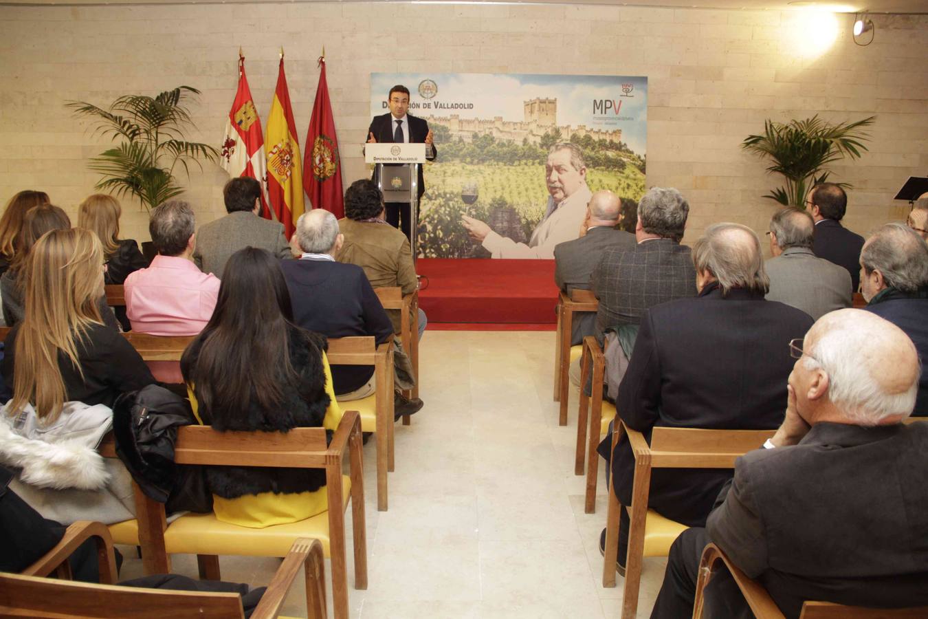 La Diputación de Valladolid pone su nombre a la sala de catas del centro museístico