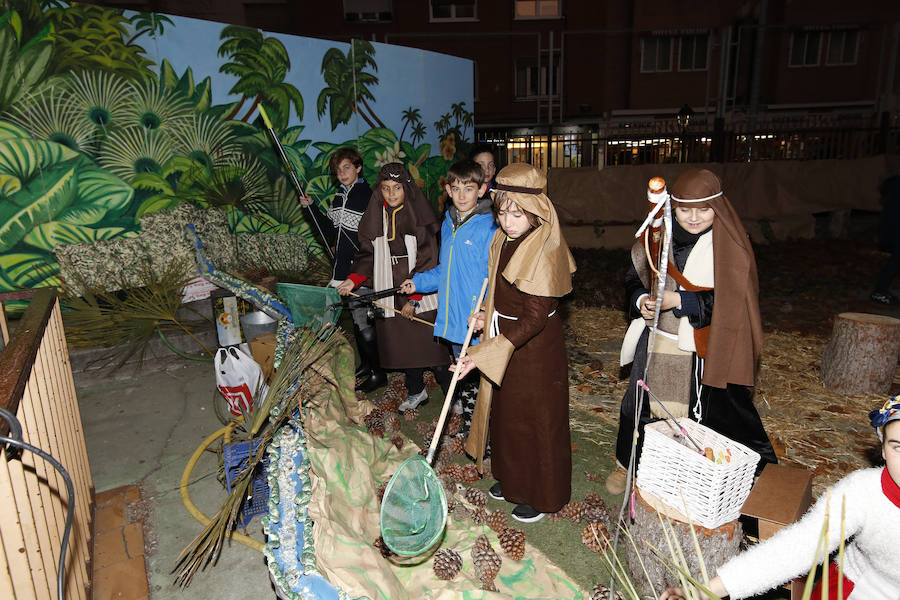 Belén viviente del colegio La Salle