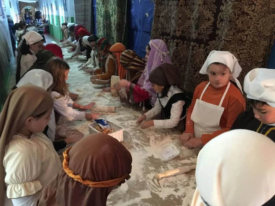 Gran belén viviente del colegio Sagrado Corazón-La Anunciata de Valladolid