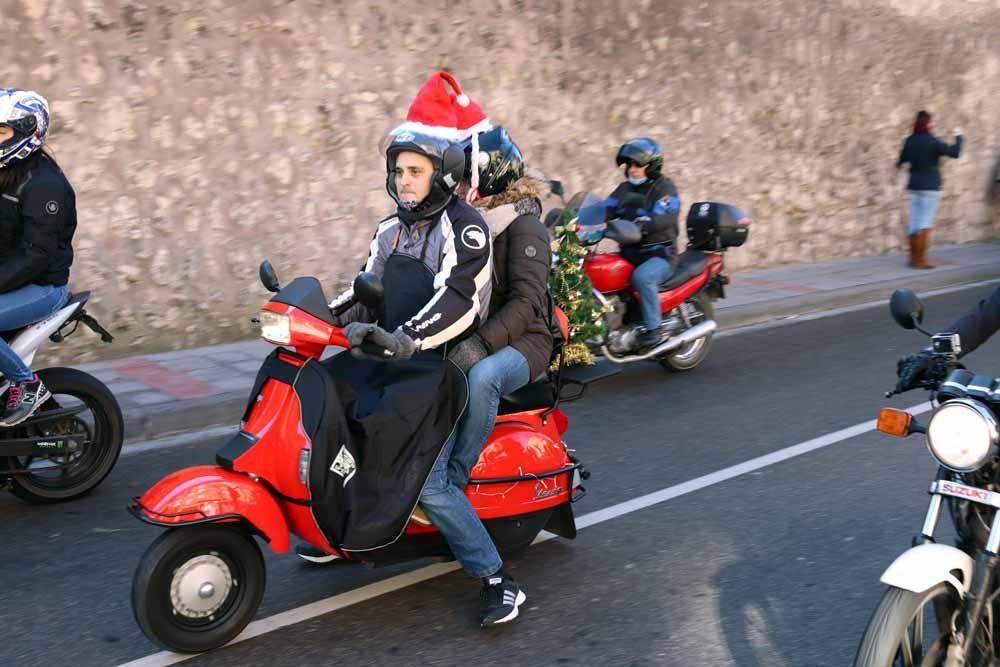 Cerca de 1.000 moteros han participado en la campaña solidaria del Real Moto Club Burgalés