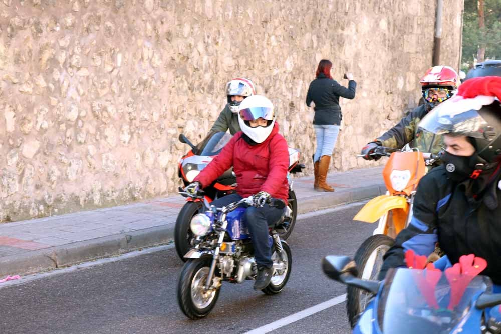 Cerca de 1.000 moteros han participado en la campaña solidaria del Real Moto Club Burgalés