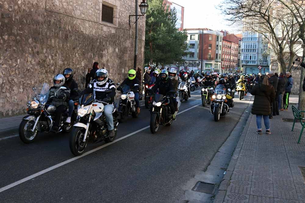 Cerca de 1.000 moteros han participado en la campaña solidaria del Real Moto Club Burgalés