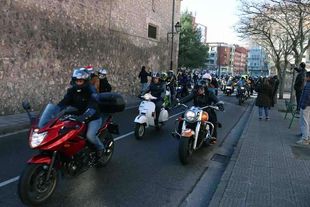 Cerca de 1.000 moteros han participado en la campaña solidaria del Real Moto Club Burgalés