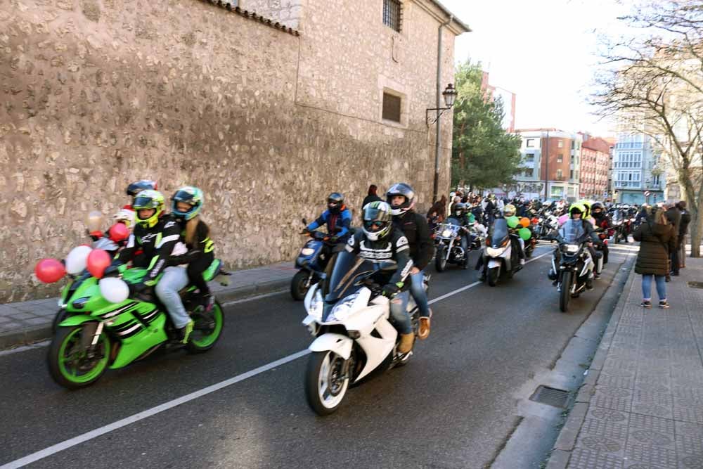 Cerca de 1.000 moteros han participado en la campaña solidaria del Real Moto Club Burgalés