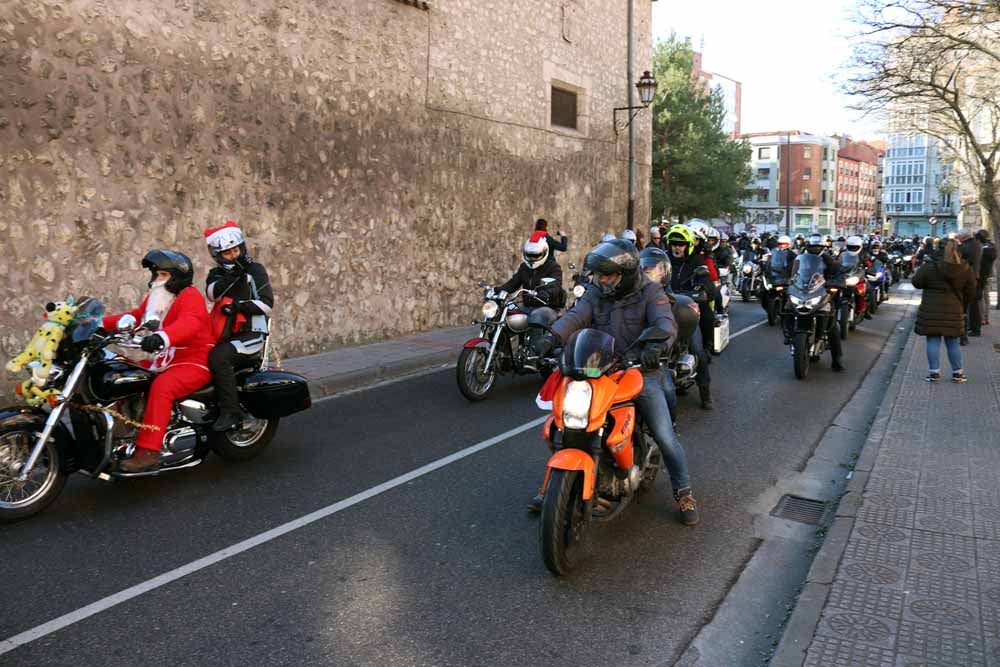 Cerca de 1.000 moteros han participado en la campaña solidaria del Real Moto Club Burgalés