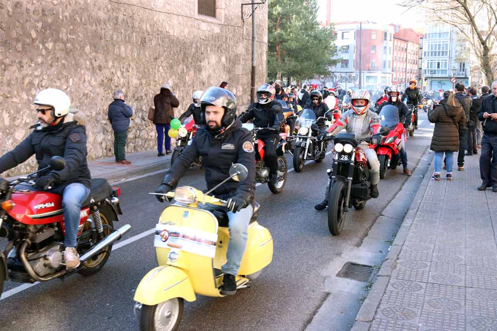 Cerca de 1.000 moteros han participado en la campaña solidaria del Real Moto Club Burgalés