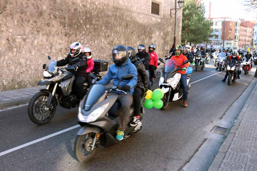 Cerca de 1.000 moteros han participado en la campaña solidaria del Real Moto Club Burgalés