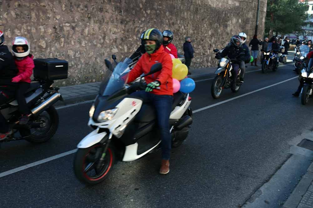 Cerca de 1.000 moteros han participado en la campaña solidaria del Real Moto Club Burgalés