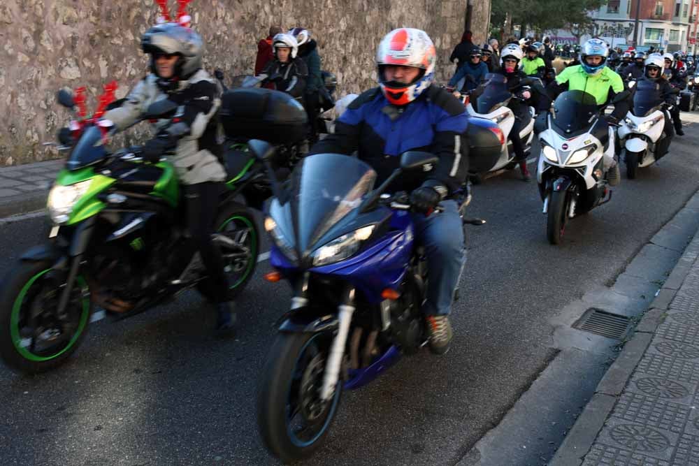 Cerca de 1.000 moteros han participado en la campaña solidaria del Real Moto Club Burgalés