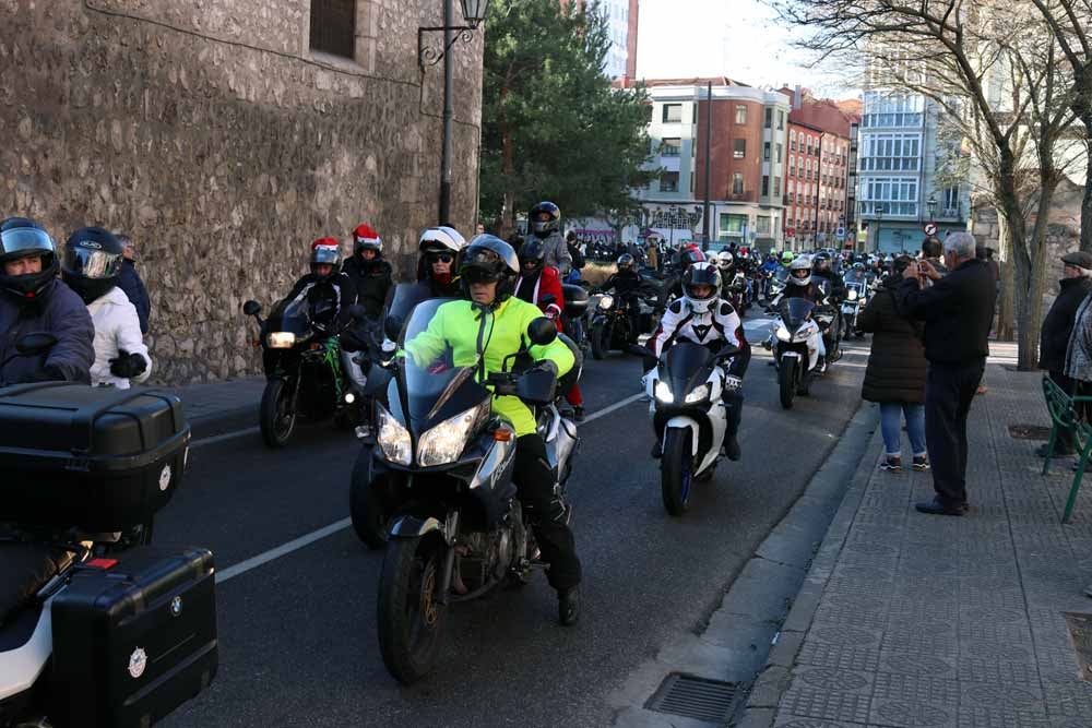 Cerca de 1.000 moteros han participado en la campaña solidaria del Real Moto Club Burgalés