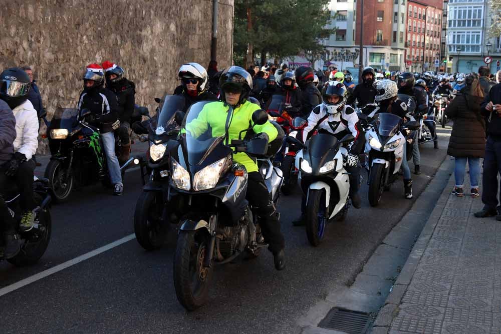 Cerca de 1.000 moteros han participado en la campaña solidaria del Real Moto Club Burgalés