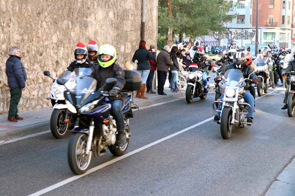 Cerca de 1.000 moteros han participado en la campaña solidaria del Real Moto Club Burgalés