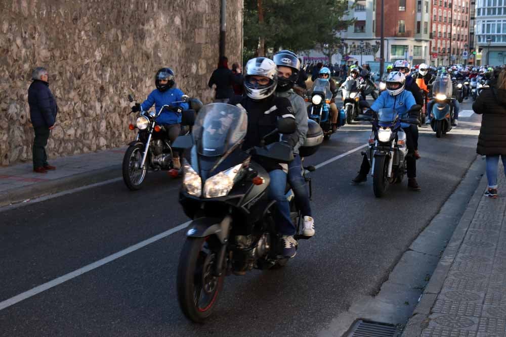 Cerca de 1.000 moteros han participado en la campaña solidaria del Real Moto Club Burgalés