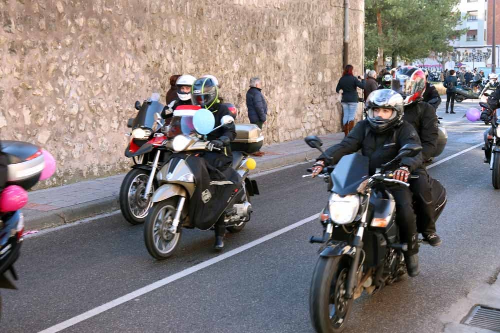 Cerca de 1.000 moteros han participado en la campaña solidaria del Real Moto Club Burgalés