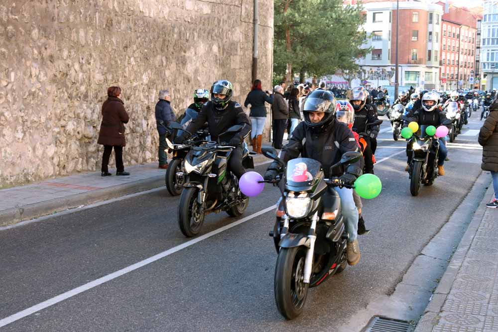 Cerca de 1.000 moteros han participado en la campaña solidaria del Real Moto Club Burgalés