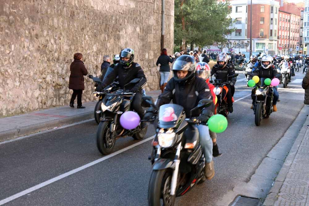 Cerca de 1.000 moteros han participado en la campaña solidaria del Real Moto Club Burgalés