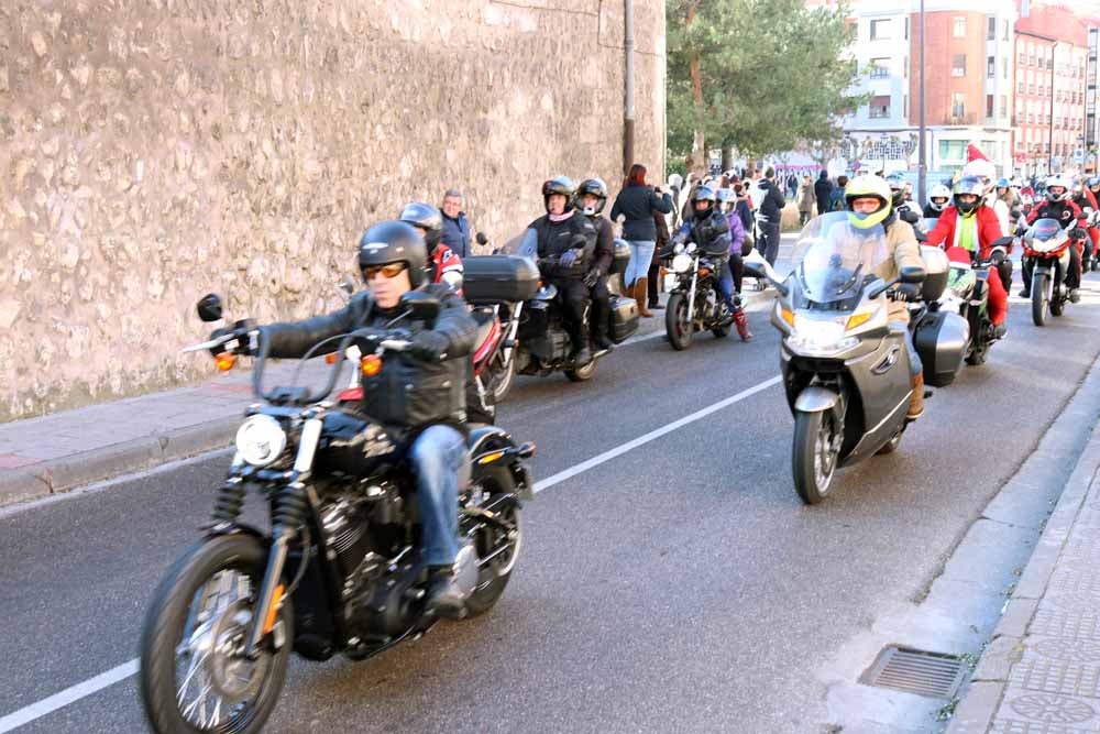 Cerca de 1.000 moteros han participado en la campaña solidaria del Real Moto Club Burgalés