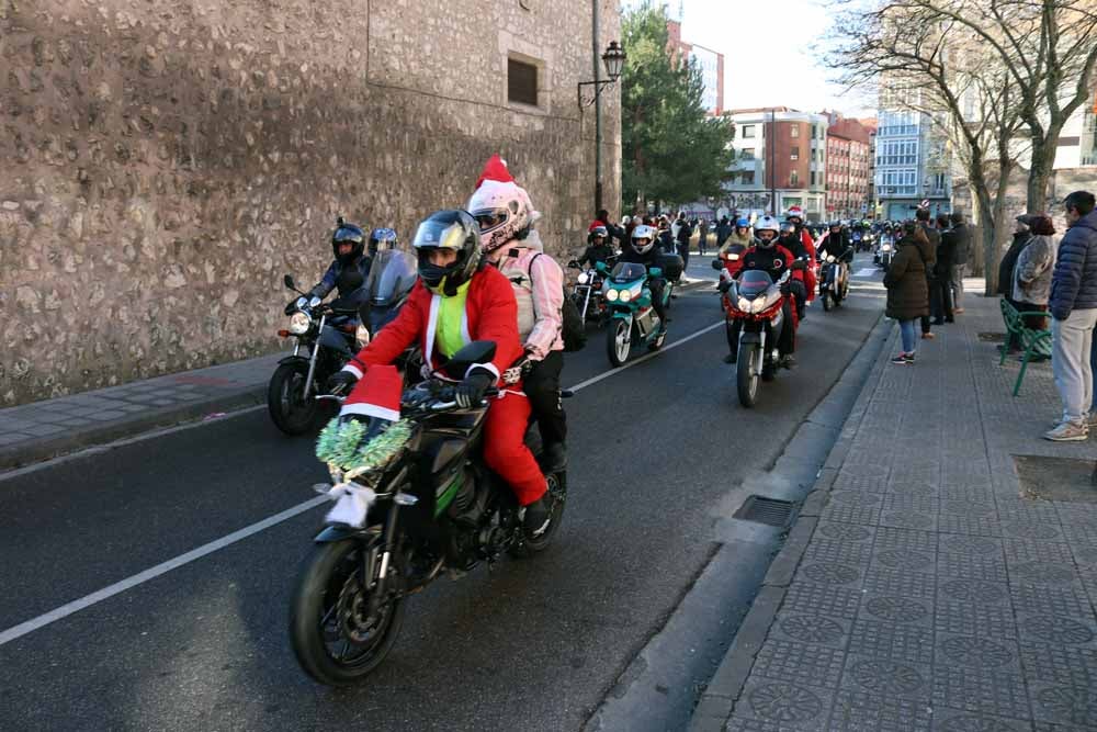 Cerca de 1.000 moteros han participado en la campaña solidaria del Real Moto Club Burgalés