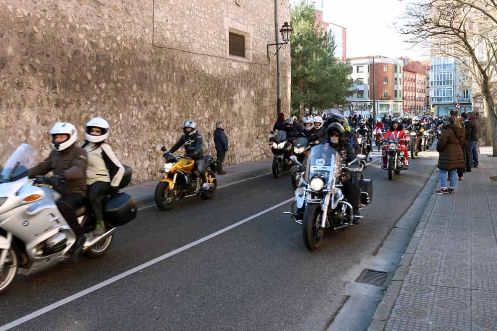 Cerca de 1.000 moteros han participado en la campaña solidaria del Real Moto Club Burgalés